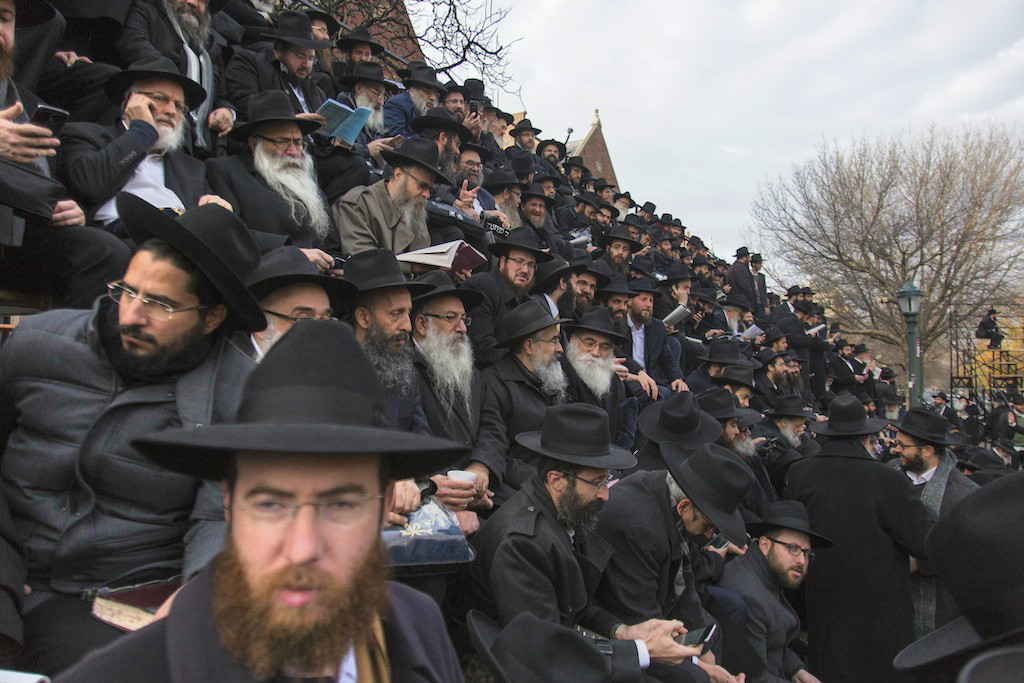Chabad shlichim venu du monde entier assister à la conférence annuelle (Crédit : Adam Ben Cohen/Chabad.org)