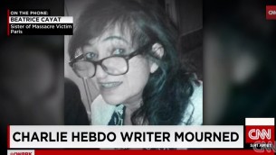 Elsa Cayat, chroniqueuse de Charlie Hebdo tuée lors de l'attaque (Crédit : Capture d'écran YouTube)