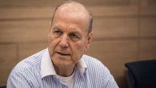 Yoram Ettinger - 10 novembre 2014 (Crédit : Hadas Parush/Flash90)