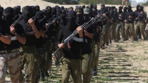 MembreS du Jihad islamique palestinien - 6 mars 2015 (Crédit : afp)