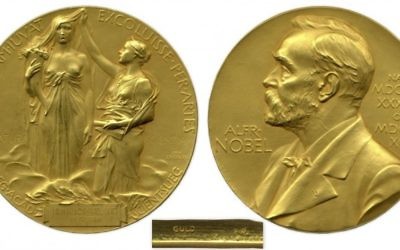Le prix Nobel de chimie, décerné en 1927 au scientifique allemand Otto Heinrich Wieland, a été mis en vente aux enchères en avril 2015. (Crédit photo: Nate D. Sanders)