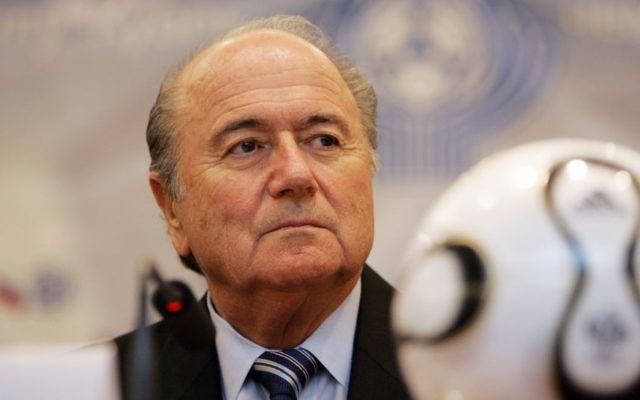 Le président de la FIFA Joseph Blatter. (Crédit : Sepp Blatter image via Shutterstock)
