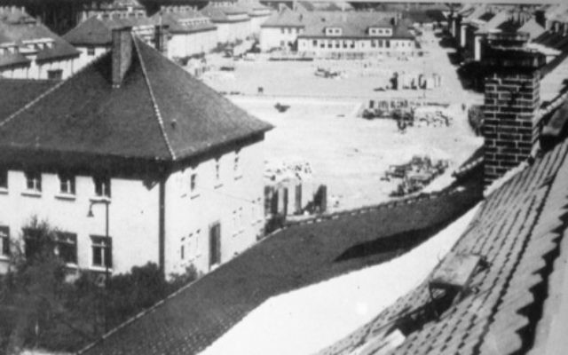 Le camp de Bergen-Belsen DP à la fin des années 1940. (Crédit : autorisation de Jean Bloch Rosensaft)