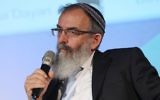 Le rabbin David Stav, cofondateur et président de l'organisation rabbinique Tzohar, le 20 juin 2013. (Crédit : Flash 90, File)
