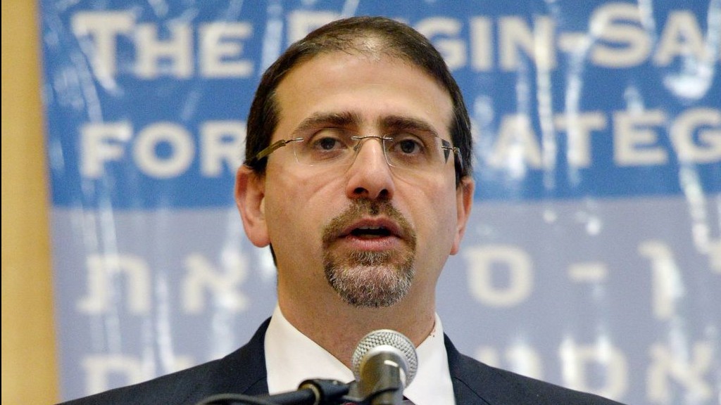 Daniel Shapiro, alors ambassadeur des Etats-Unis en Israël, le 9 décembre 2014. (Crédit : Matty Stern/Ambassade américaine)