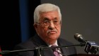 Le président de l'Autorité palestinienne Mahmoud Abbas, le 4 janvier 2015 (Crédit : Flash90)