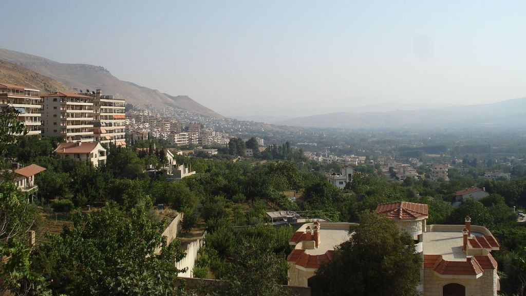 Zabadani en Syrie (Crédit : Wikipedia)