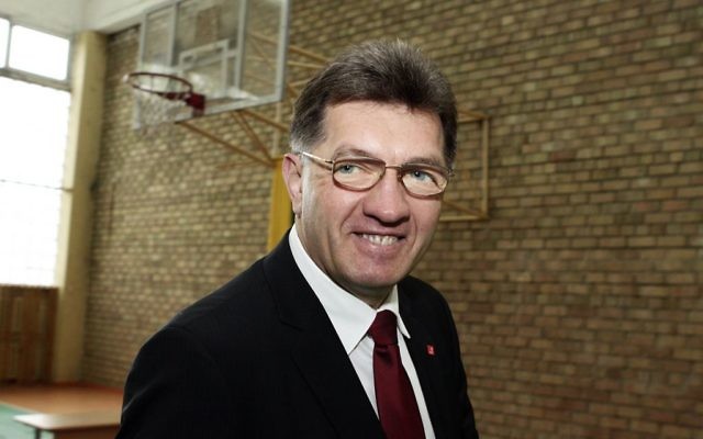 Le Premier ministre lituanien Algirdas Butkevičius (Crédit : Wikipédia : CC-BY-SA-3.0)