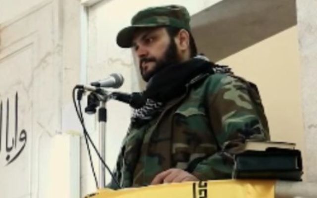 Le cheikh Akram al-Kabi, dirigeant de la milice al-Nujaba (MEMRI)