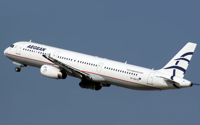 Un Airbus A321-231 de la compagnie grecque Aegean Airlines (Crédit :  Creative Commons Attribution 2.0 Generic/Wikimedi/Curiemedia)