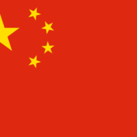 Drapeau de la République populaire de Chine (Crédit : domaine public)