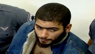 Nashat Melhem, le suspect de la fusillade de Tel Aviv du 1er janvier 2016, ici en 2007 (Crédit : Dixième chaîne)