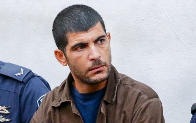 Raed Masalmeh, 36 ans, devant la cour de Tel Aviv le 2 décembre 2015 (Crédit : Flash90)