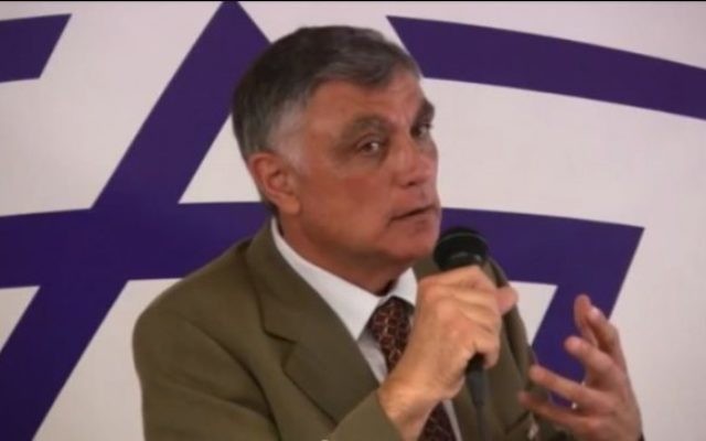 L'ambassadeur d'Israël en Egypte, Haim Koren, octobre 2013 (Capture d'écran YouTube / medisraelforfred)