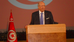 Le président tunisien Béji Caïd Essebsi. (Crédit : Magharebia/CC-BY-2.0)