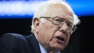 Bernie Sanders à Seattle (Crédit : Matt Mills McKnight/Getty Images)