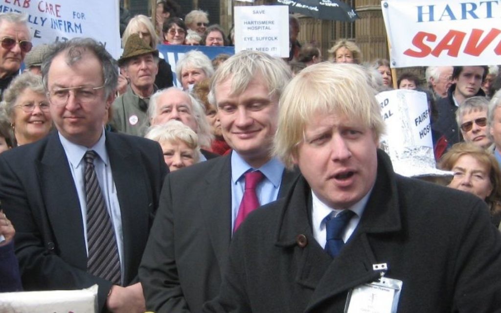Boris Johnson, ancien maire conservateur de Londres. (Crédit : CC BY-SA 2.0)