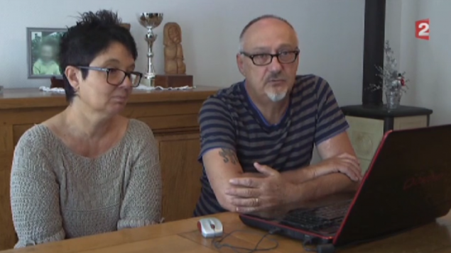 Daniel et Italia (Crédit : capture d'écran France 2)