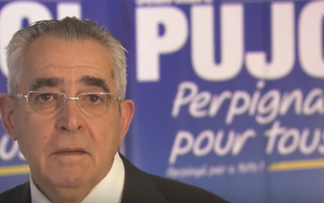 Jean-Marc Pujol en 2014 (Crédit : Capture d'écran Youtube)