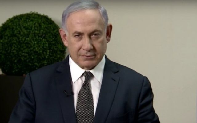 Le Premier ministre Benjamin Netanyahu a répondu dans une vidéo aux  accusations de l'ancien ministre de la Défense Moshe Yaalon, le 16 juin 2016. (Capture d'écran: YouTube)