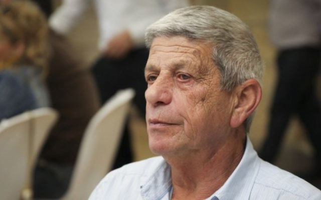Moti Dotan, président du conseil régional de Basse Galilée, le 7 février 2014. (Crédit : Hadas Parush/Flash90)