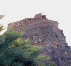La forteresse de Khaybar (Crédit : WikiCommons)