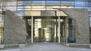 Le siège de la société Max Planck, à Munich, en 2007. (Crédit : Maximilian Dörrbecker/CC BY-SA 2.5/WikiCommons)