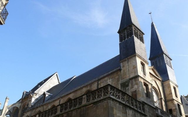 L'église Saint-Leu, dans le premier arrondissement de Paris. (Crédit : Peter Potrowl - Travail personnel/CC BY 3.0/WikiCommons