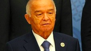 Islam Karimov, ancien président ouzbek, pendant la réunion de l'Organisation de coopération de Shanghai à Tachkent, le 24 juin 2016. (Crédit : CC BY 4.0 Kremlin.ru/Wikipedia)