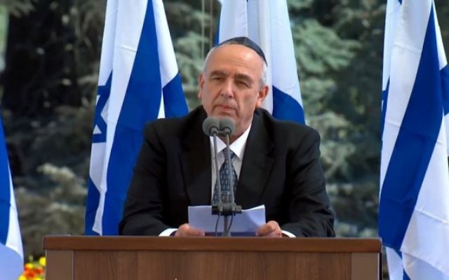 Yoni Peres, le 30 septembre 2016 (crédit : capture d'écran GPO)