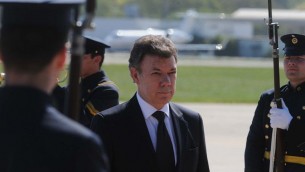 Juan Manuel Santos, président de Colombie. (Crédit : Agencia Brasil/CC BY SA 3.0)