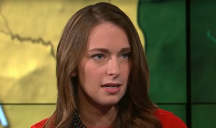 Julia Ioffe sur CNN en septembre 2013. 
