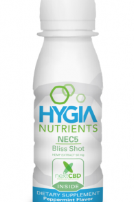 Le produit de cannabidiol Hygia Bliss d'Ananda Scientific et de LDS (Crédit : Autorisation)