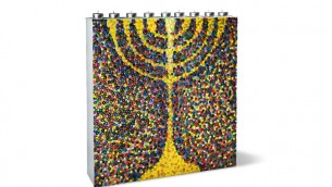 La hanoukkiah de Davide Nido. (Crédit : autorisation La Triennale di Milano)