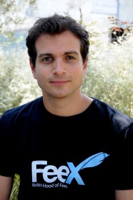 Yoav Zurel, PDG de FeeX (Crédit : Autorisation Sahar Rott)