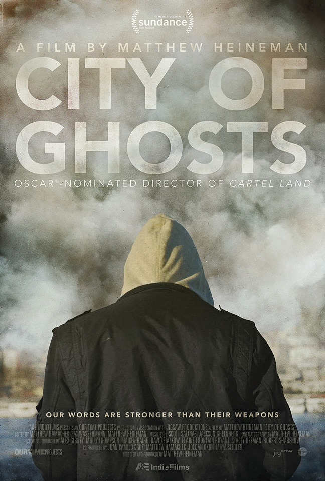 Affiche de "City of Ghosts" de Matthew Heineman (Crédit : Facebook)