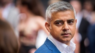 Sadiq Khan, le maire de Londres, le 30 juillet 2016. (Crédit : Rob Stothard/Getty Images) 