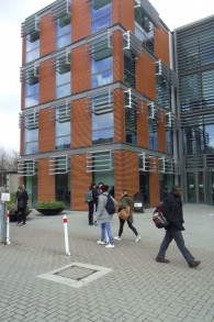 Campus de la Maynooth University.(Crédit : Michael Riordan/Times of Israel)