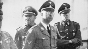 Heinrich Himmler, chef des SS, en 1940. (Crédit : domaine public)