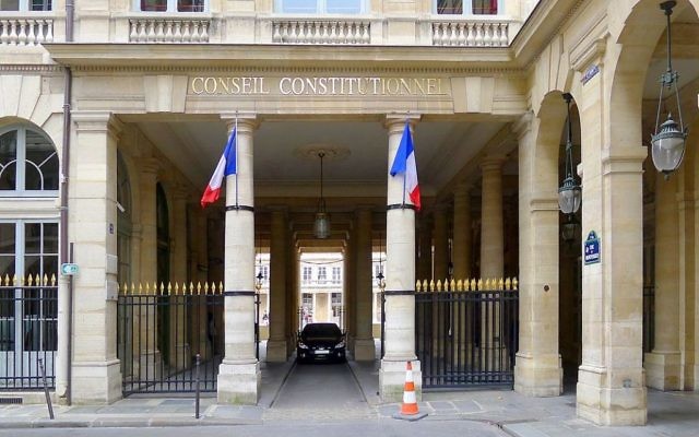 Le Conseil constitutionnel français, dans le centre de Paris. Illustration. (Crédit : Mbzt/CC BY 3.0/WikiCommons)