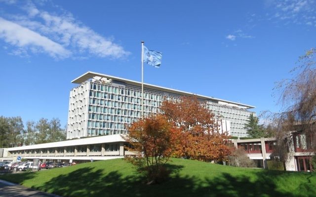 Le siège de l'Organisation mondiale de la Santé, à Genève, en Suisse. Illustration. (Crédit : Thorkild Tylleskar/CC BY-SA/Wikipedia)