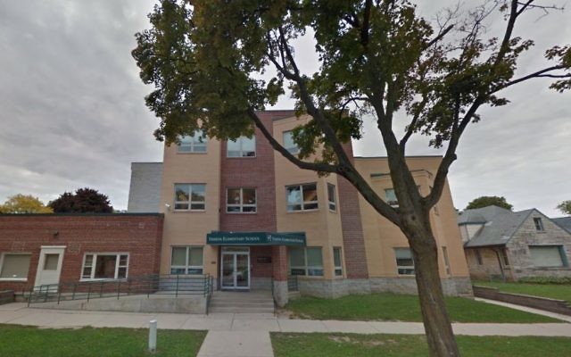 L'école Yeshiva Elementary School de Milwaukee, dans le Wisconsin, aux Etats-Unis. Illustration. (Crédit : capture d'écran Google Maps)