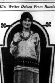 Article sur l'expulsion de Rhea Clyman par les soviétiques. (Crédit : domaine public)