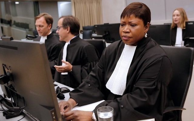 Fatou Bensouda, procureure de la Cour pénale internationale de La Haye, le 27 septembre 2016. (Crédit : Bas Czerwinski/ANP/AFP)