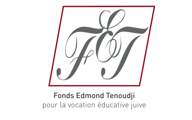 Logo du Fonds Edmond Tenoudji (Crédit : capture d'écran site FEJ)