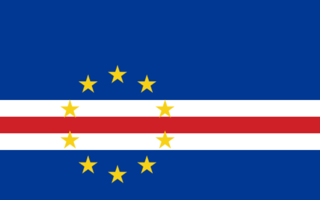 Drapeau du Cap-Vert (Crédit : domaine public)