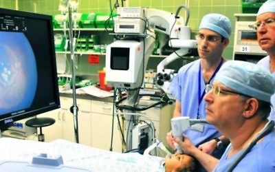 Le service ophtalmologique de l'hôpital Hadassah (Crédit Hadassah.fr)