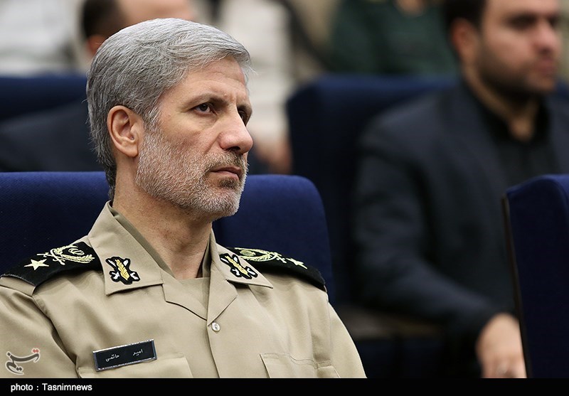 Le général Amir Hatami, ministre iranien de la Défense, en août 2017. (Crédit : Tasnim News Agency/CC BY 4.0/WikiCommons)