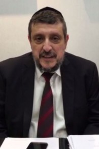 Le rabbin Shlomo Tawil. (Crédit : capture d'écran Vimeo)