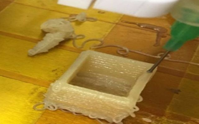 De la pâte en 3D. Les professeurs de l'université hébraïque affirment pouvoir imprimer de la nourriture en utilisant de la nanocellulose (Autorisation)